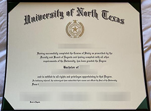 Order a fake University of North Texas diploma and transcript