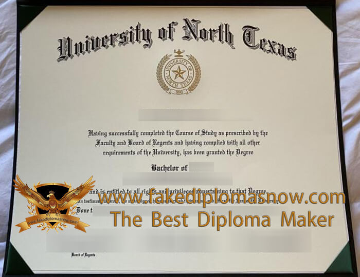 UNT diploma