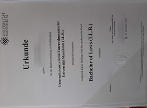 Steps To Order Universität Mannheim Urkunde In Germany
