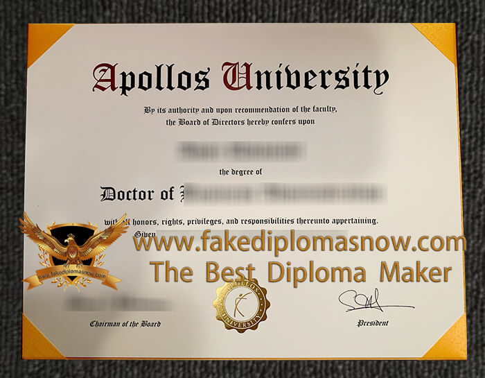 Apollos University Degree