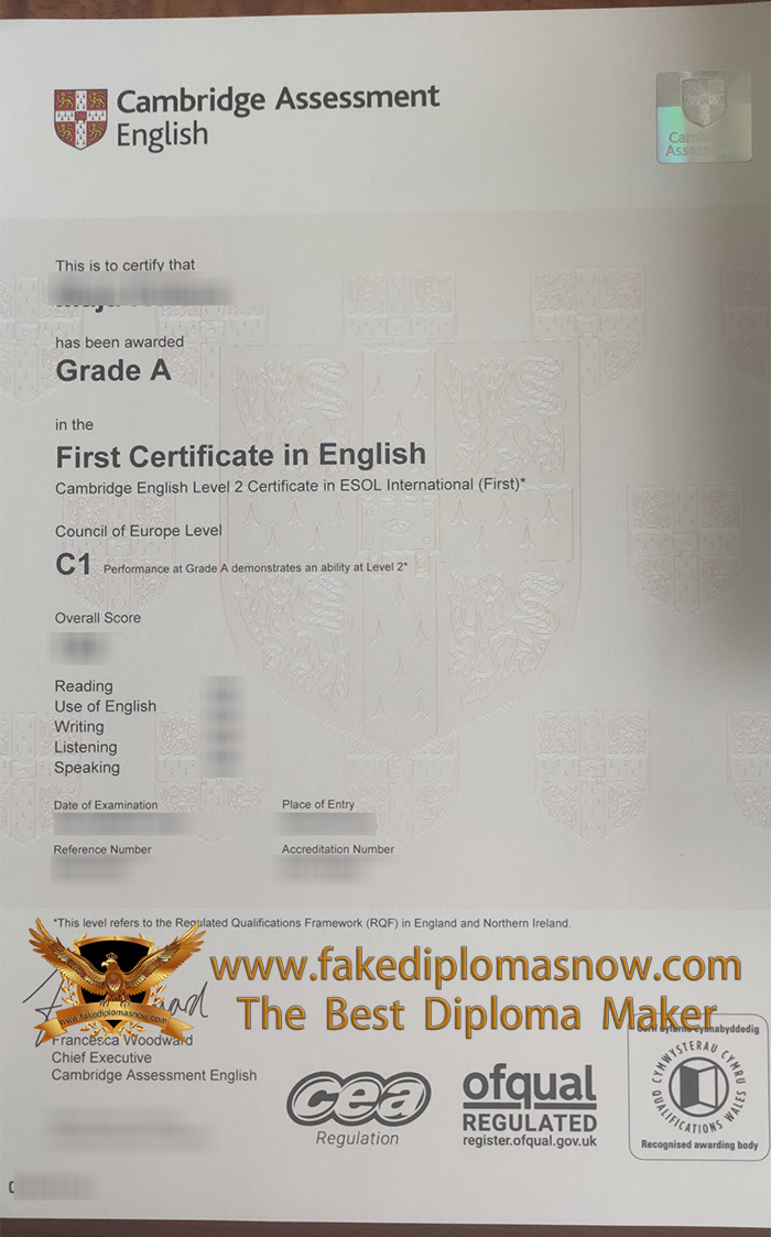 Cambridge Assessment English first certificate in english, Buy Cambridge C1 certificate