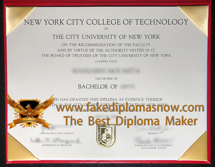 City Tech diploma