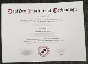 DigiPen Institute of Technology Diploma