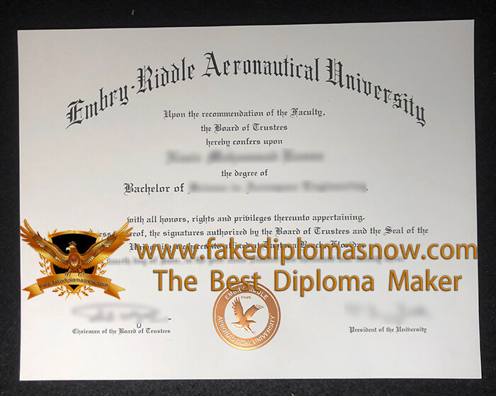 ERAU diploma