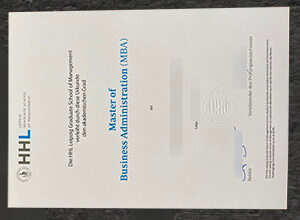 HHL Leipzig Graduate School of Management diploma