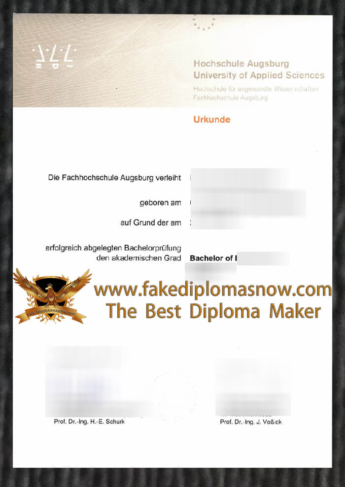 Hochschule Augsburg fake Urkunde Hochschule Augsburg fake Urkunde