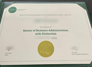 INSEAD Diploma certificate