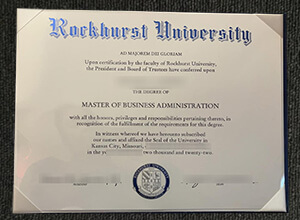 Rockhurst University diploma