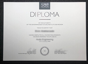 SAE Institute Audio Engineering Diploma