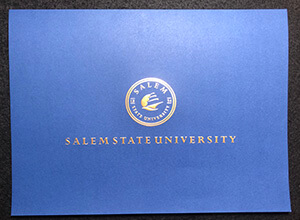 Salem State University diploma cover