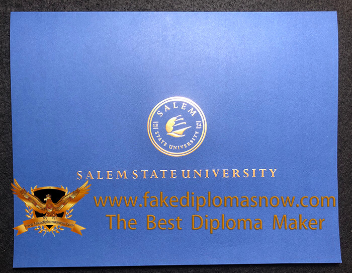 Salem State University diploma cover