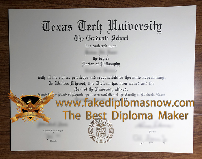 Texas Tech University Ph.D Degree