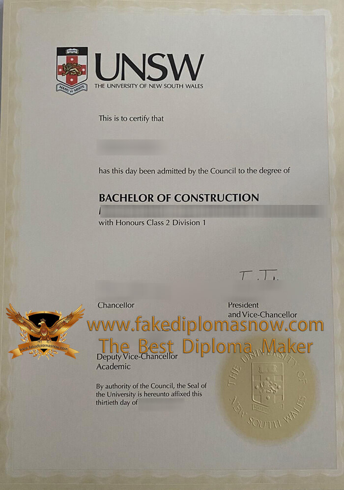 UNSW degree UNSW degree