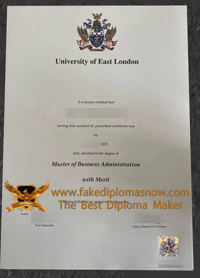 University of East London (UEL) degree University of East London (UEL) degree