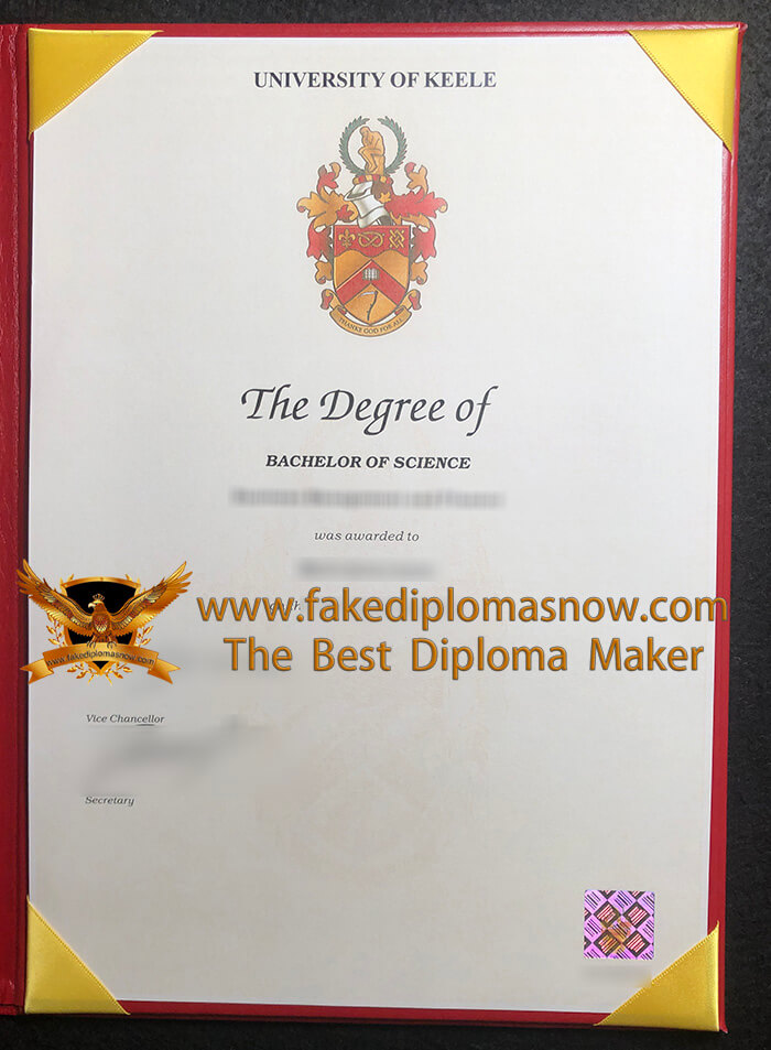 Keele University diploma
