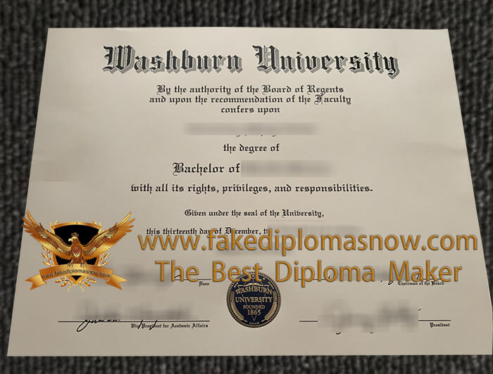 Washburn University Diploma Washburn University Diploma