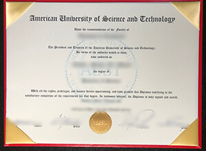 American University of Science and Technology degree
