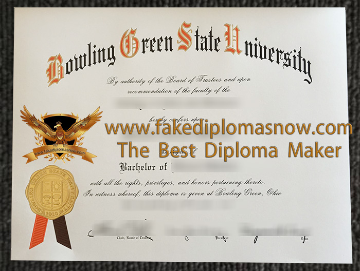 BGSU diploma