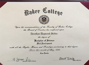 Baker College Diploma