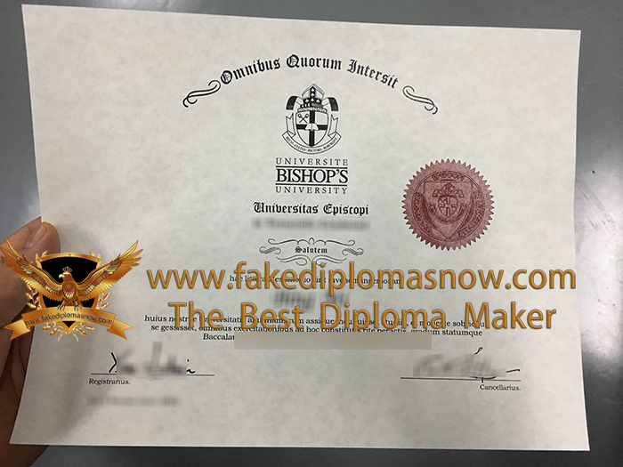 Bishop's University (Université Bishop's) degree Bishop's University (Université Bishop's) degree