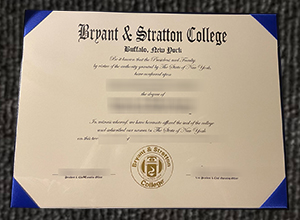 Bryant & Stratton College diploma certificate