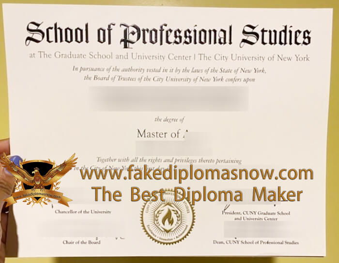 CUNY SPS Diploma