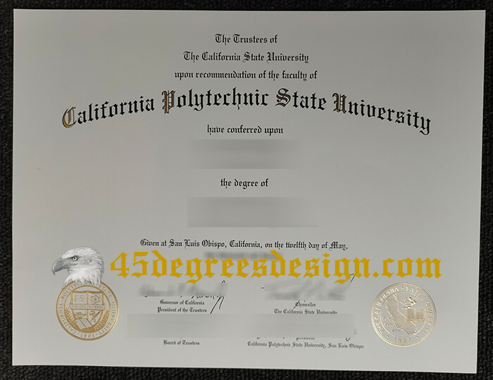 Cal Poly diploma 2023 Cal Poly diploma 2023