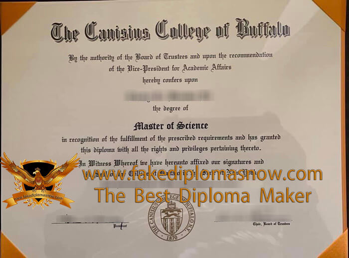 Canisius College degree