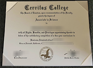 Cerritos College diploma, Buy a fake diploma online