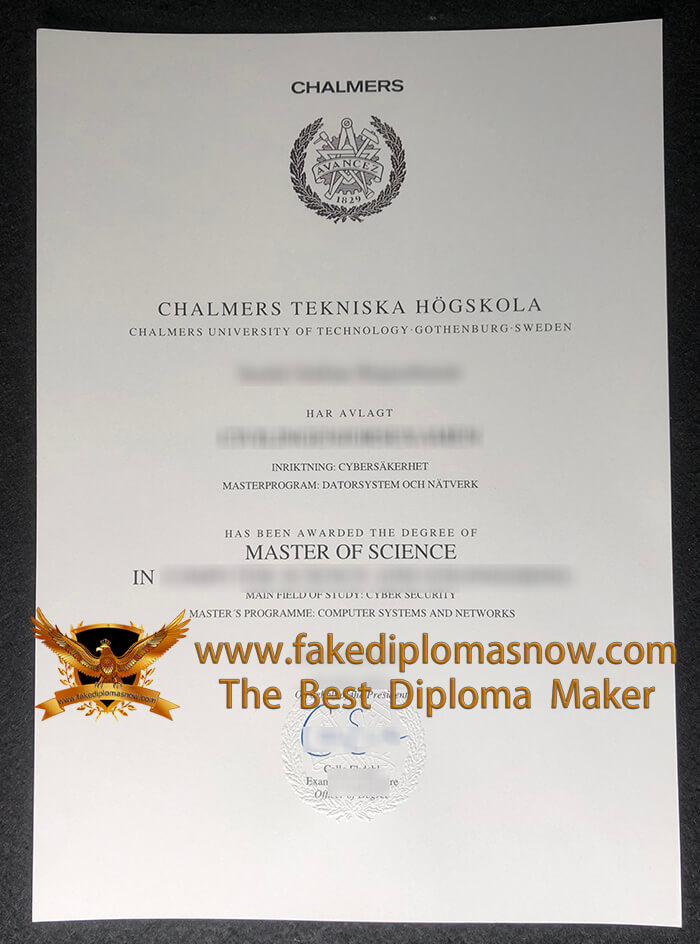 Chalmers tekniska högskola degree