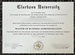 Buy a Fake Clarkson University Diploma Quickly And Easily
