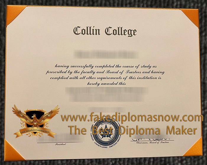 Collin College diploma