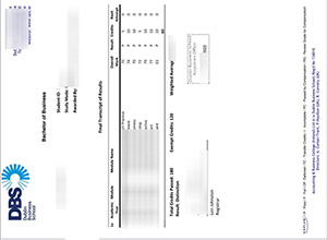 Please a fake DBS degree with transcript in Ireland