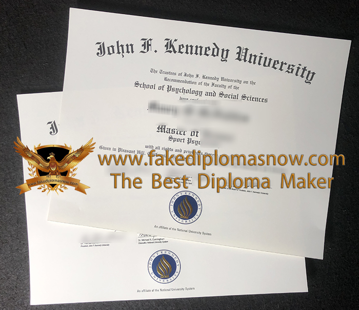 John F. Kennedy University degree