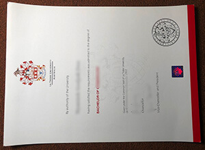 La Trobe University degree certificate