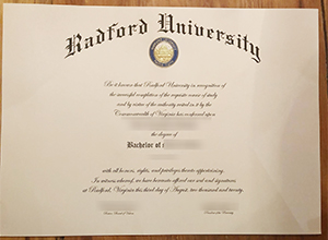 Radford University fake diploma