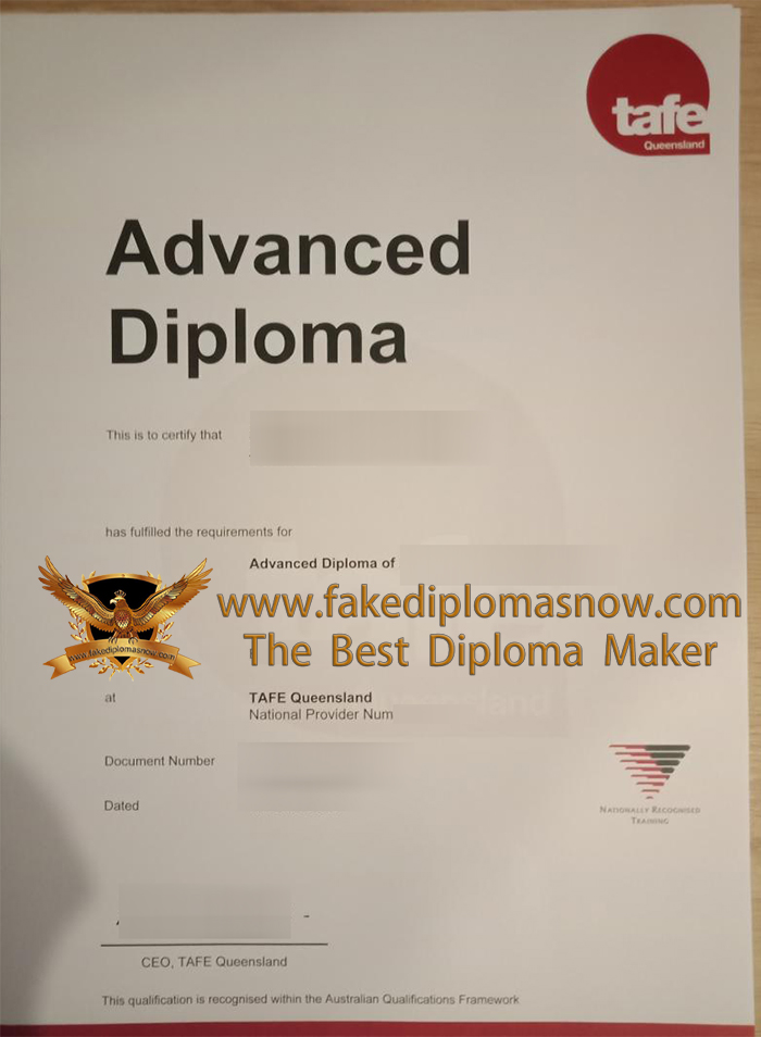 TAFE Queensland Advanced diploma