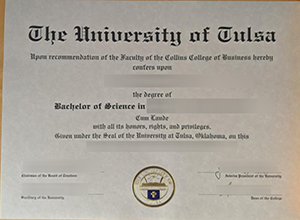 Get A Fake University Of Tulsa Degree Certificate Gets A Redesign