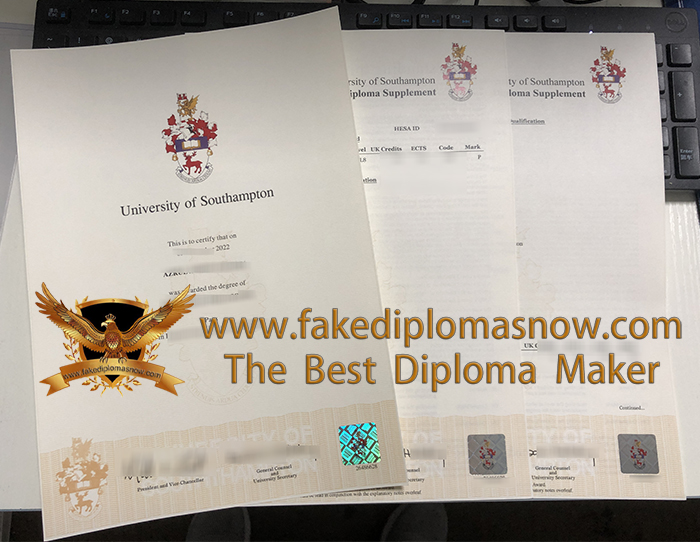 University of Southampton diploma with transcript, Soton degree University of Southampton diploma with transcript, Soton degree