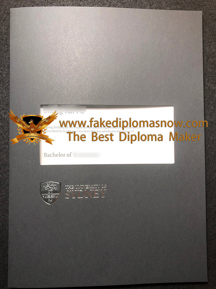 University of Sydney Degree Cover