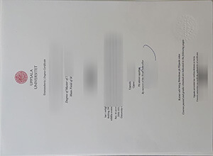 Uppsala universitet Degree Certificate