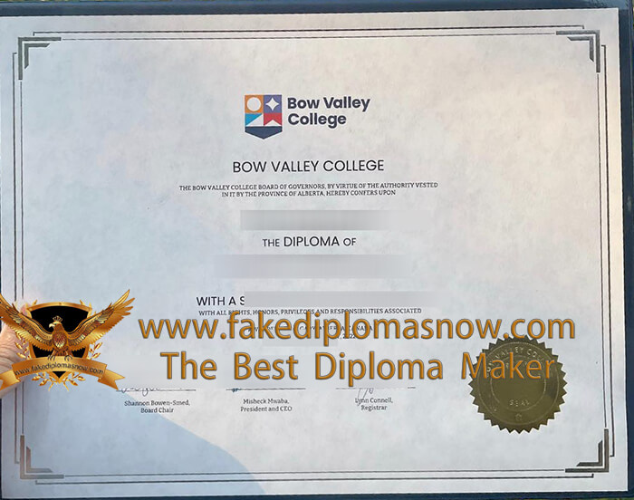 Bow Valley College diploma