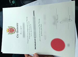 City University of Malaysia degree certificate