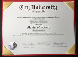 How to order a City University of Seattle (CityU) fake diploma?
