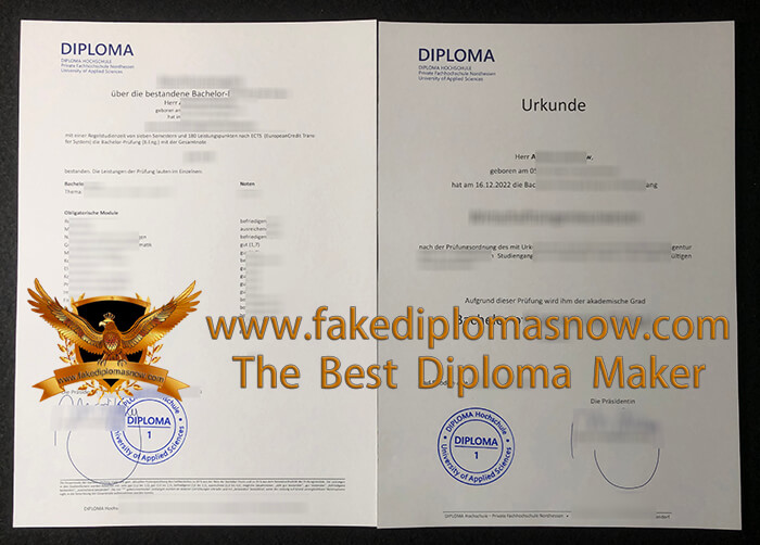 Diploma Hochschule Urkunde, Private Fachhochschule Nordhessen Diploma Diploma Hochschule Urkunde