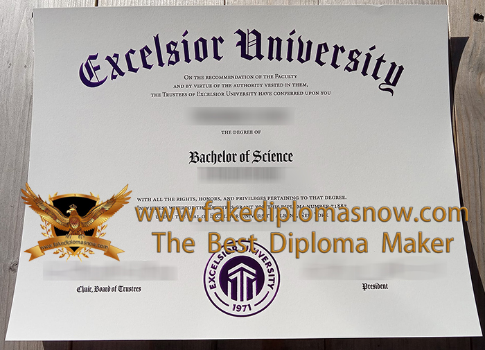 Excelsior University diploma