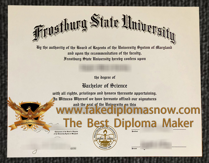 Frostburg State University diploma, buy FSU degree