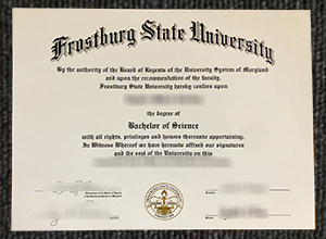 Get a fake Frostburg State University diploma, buy FSU degree online