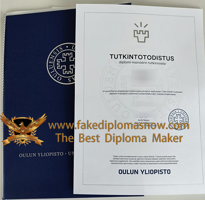 Oulun yliopisto diplomi