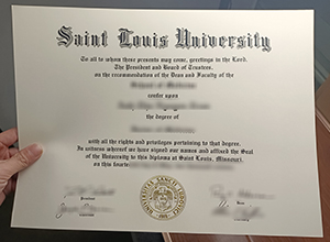 Saint Louis University diploma, SLU degre